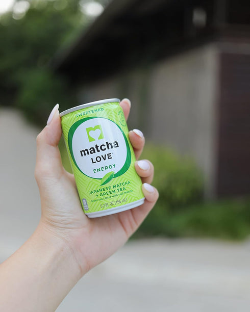 5.2 (Pack 20) Matcha Love Green Tea Sweetened Energy Shots, Ounce