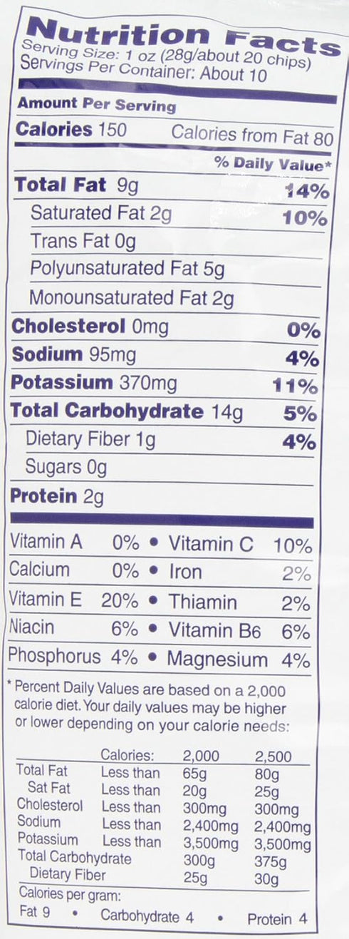 9.5 oz Utz Potato Chips, Regular, Bag