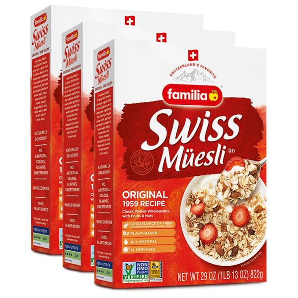 Familia Swiss Muesli Cereal, Original Recipe with Fruit and Nuts - Enjoy