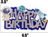 JeVenis Space Birthday Cake Topper, Cupcake & Rocket Decoration, Astronaut Cake Decoration