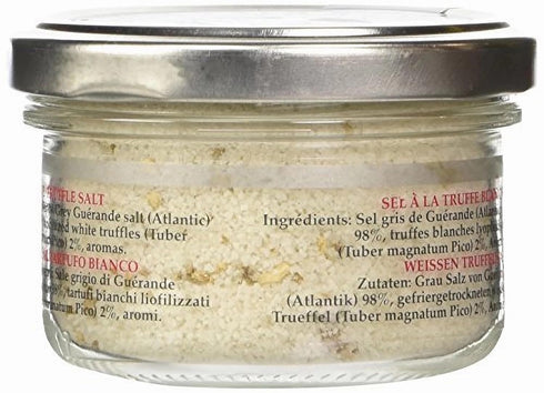 Urbani Truffles White Truffle Salt, 3.5 Oz - Gourmet Seasoning with Real Truffles
