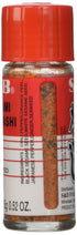 S&B Shichimi Seven Spice Chili Pepper, Pack of 10, 0.52 Ounce