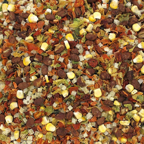 (12.5 oz. Harmony House Plain Vegetable Chili Mix Gluten Free, Low Sodium, For Cooking, Camping, Emergency Supply