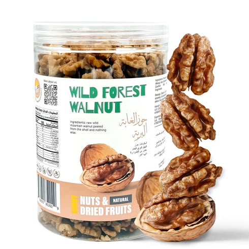 SUN PLANET Walnut Halves, Raw Unsalted Shelled Walnuts Organic, 1.1 lb (500
