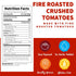 (28 oz. 6 pack) 5th Dei Fratelli Fire Roasted Crushed Tomatoes Cans, - Vine-Ripened Tomatoes - No Water Added, Non-GMO
