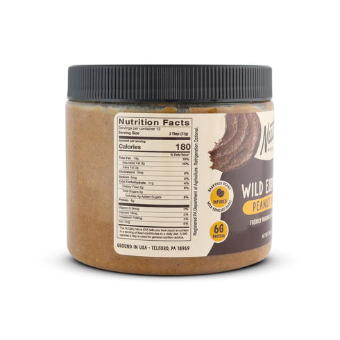 2 15 Nutty Novelties Espresso Coffee Peanut Butter - High Protein, Low Sugar Healthy Peanut Butter - All-Natural