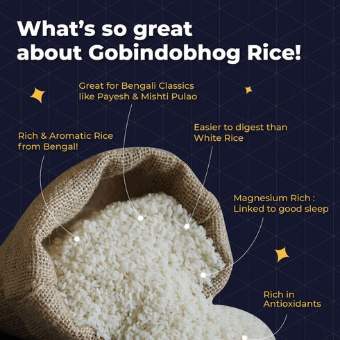 10 LBS (4.54 (PACK 1) GOBINDO BHOG RICE KGS)