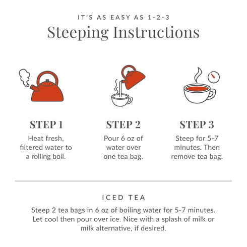 Pack 100 The Republic of Tea Peppermint Cuppa Chocolate Tea Bags, Low-Caffeine, Refill of Tea Bags