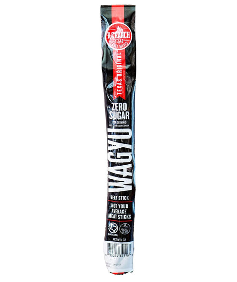 24ct/1oz R-C Ranch - Wagyu Premium Beef Stick - - Texas Original - Zero Sugar - Individually Wrapped - Not Your Average