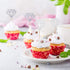 50 Pack Cupcake Toppers, Silver Glitter Diamond Cakes Toppers, Party Cake Decoration Supplies