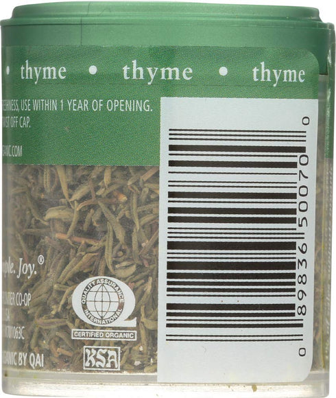 (3x.28 OZ) Simply Organic Mini Organic Thyme Leaf