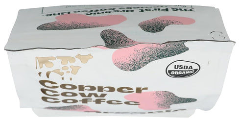 12 Copper Cow Coffee Organic Classic Vietnamese Dark Roast Ground Coffee, Ounce