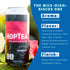 16fl oz (Pack 12) HOPLARK Sparkling HopTea THE MILE HIGH-BISCUS ONE, Tall Cans of Hibiscus Tea with Lemondrop