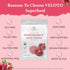 VELOTO 1 lb Organic Pomegranate Juice Powder, Pure Pomegranate -Fruit Freeze Dried Powder, Natural Vitamin C Vegan