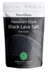 Viva Doria Hawaiian Black Lava Sea Salt, Fine Grain, Lava Salt, 2