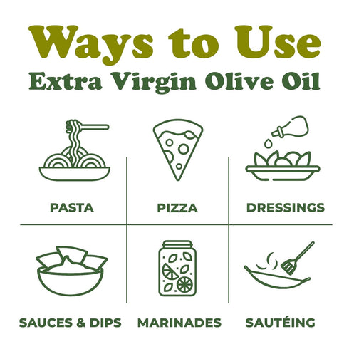 16.9oz (500ml) (Pack 2) Food To Live Organic Extra Virgin Olive Oil, Cold-Pressed. Polyphenol Rich. Non-GMO. Glass
