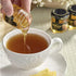 Movelo 1.1 oz (Pack 16) 100% Pure Honey Mini Jars Each of Natural Honey Individual Glass Jars for Tea, Breakfast