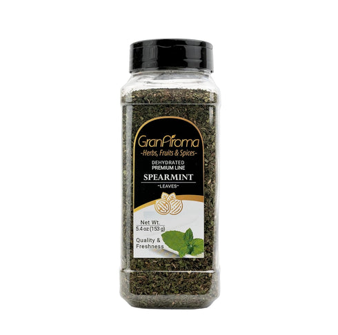 GranAroma Dried Spearmint Leaves, Refreshing & Aromatic, Drinks & Teas, Crisp Herb