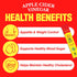 Packets 1500mg 30 Counts (Pack 2) TEAZEN Apple Cider Vinegar Drink Powder On-the-Go Wellness with ACV, Sugar-Free