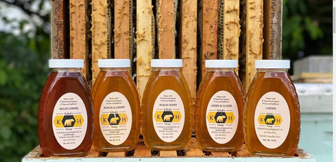 Gourmet Market 32oz Local NY/NJ Linden & Clover Honey Farm Fresh