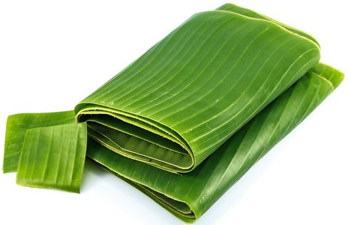 Rani Fresh Banana (Kela) Leaves Approximately 16oz (454g) 1lb ~ All Natural