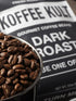 100% 32oz Package Koffee Kult Dark Roast Whole Bean Coffee - Small Batch Arabica Gourmet Blend, Smooth and Well