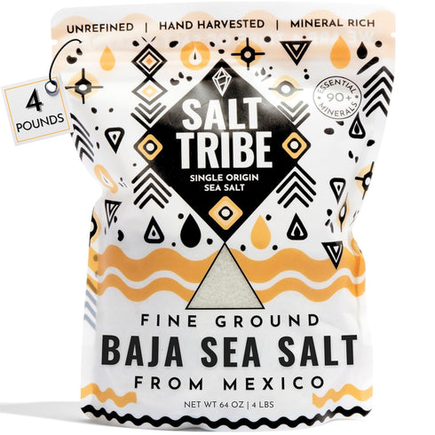 Salt Tribe | Baja Sea Salt | Mineral Rich | 90+ Trace