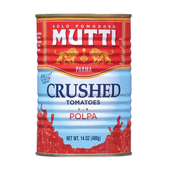 Mutti Crushed Tomatoes (Polpa), 14 oz. | 3 Pack | Italys #1