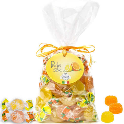 Perle di Sole Candy from Italy - Italian Fruit Jelly Candy -