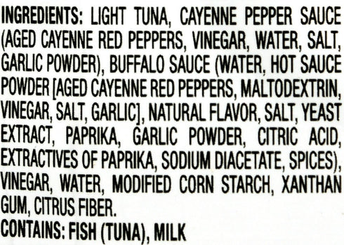 StarKist 2.6 oz pack 6 Tuna Creations Hot Buffalo Style ~ ~