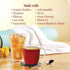 36 The Republic of Tea - Get Charged Herb Tea for Energy, Tea Bags, Tin | Red Tea | Caffeine-free