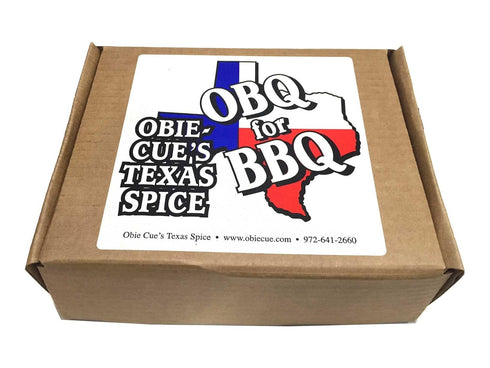 Obie-Cue's 3-Pack (12 oz Sweet n Heat Gift Box each bottle)