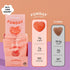 12 50g FUNDAY Sour Peach Hearts x Bags No Sugar Added Gluten-Free Sour Candy with Natural Flavors & Prebiotic Fiber