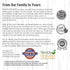 #10 30-Year Ready Harvest Freeze Dried Food - Pineapple Chunks | Emergency Storage | Whole Food | Can | Shelf Life |