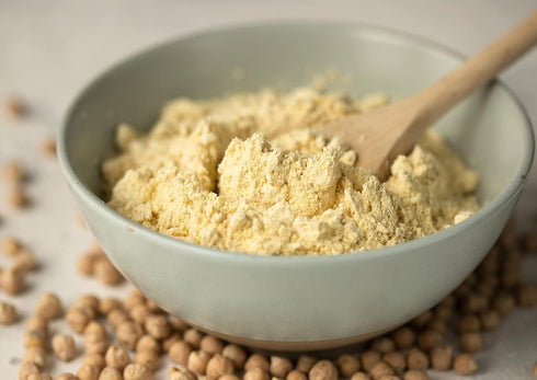 2 Food to Live Gluten Free Organic Chickpea Flour, Pounds Non-GMO, Finely Milled Dried Garbanzo Beans, Vegan, Kosher