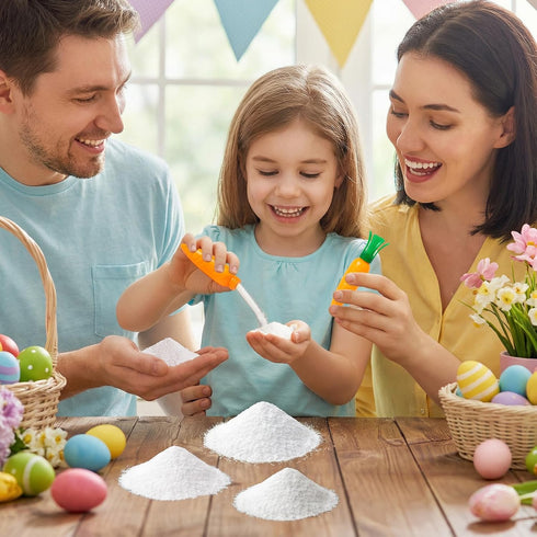 24 Rimming, Pk Carrot-Shaped Powder Candy, Apple, Orange & Strawberry Flavor Candy Powder for Dipping with Lollipops