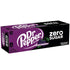12oz 12pk Dr. Pepper Blackberry Zero Sugar