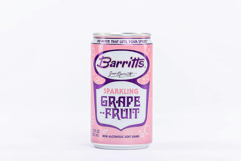 7.5 oz 24 Pack, Barritt's Mixers - Sparkling Grapefruit Soda, Non-Alcoholic Soda Cocktail Mixer, fl Cans, Mini