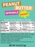 5 Peanut Butter Sprinkle Crunch Topping Crunch Coat Ice Cream Topping, Dessert Topping Bulk Pound Resealable Bag
