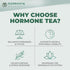 Elephantal Wellness 4oz 40 Premium Hormone Herbal Tea | PCOS, Hormonal Balance & Mood Support with Chaste Berry