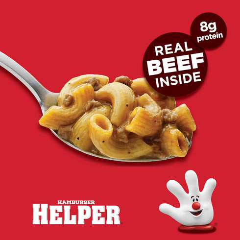 (2 oz 6 Pack) 4 Hamburger Helper Beef Pasta Microwave Cup - No Artificial Flavors, Ready in Minutes, Quick Meals