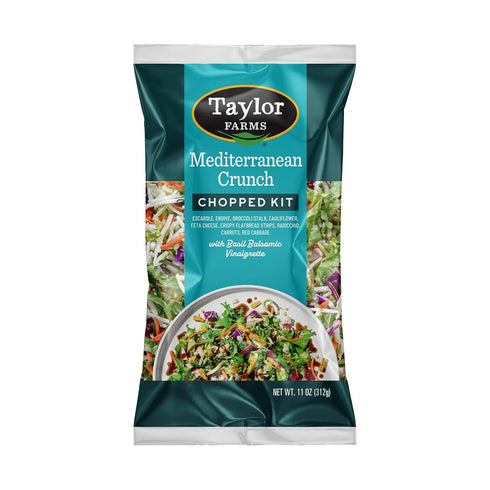 Taylor Farms Sk Tf Mediterranian Crnch Chopped, 11 Ounce