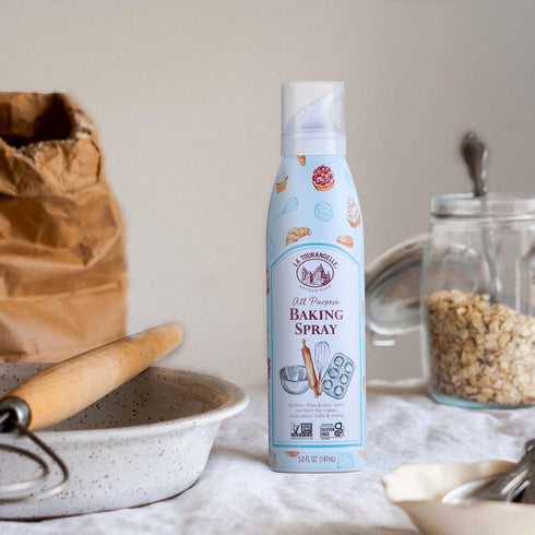 147 ML La Tourangelle All Purpose Baking Spray, Gluten Free, Non Stick