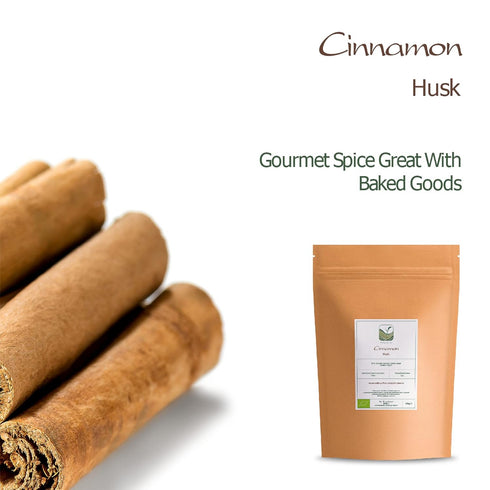 Organic Ceylon Cinnamon Sticks Bark - Pure Stick Cinnamomum Verum from Sri Lanka for Sweet and Savoury Dishes