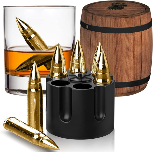 Gifts for Men Him Dad Fathers Day, Whiskey Stone Gifts for Husband