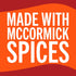 McCormick 30% Less Sodium Mild Taco Seasoning Mix, 1 oz, Pack of 12