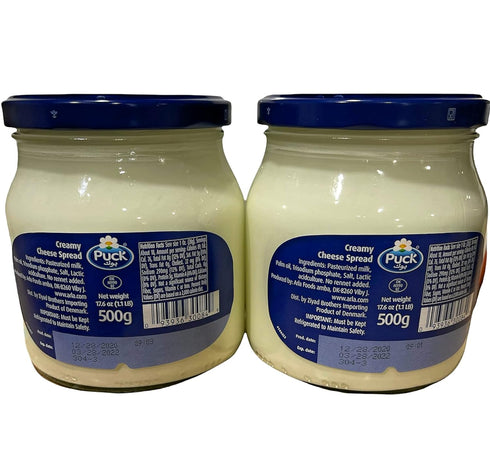 Generic (2 packs 500 Puck pure cream cheese spread grams each)
