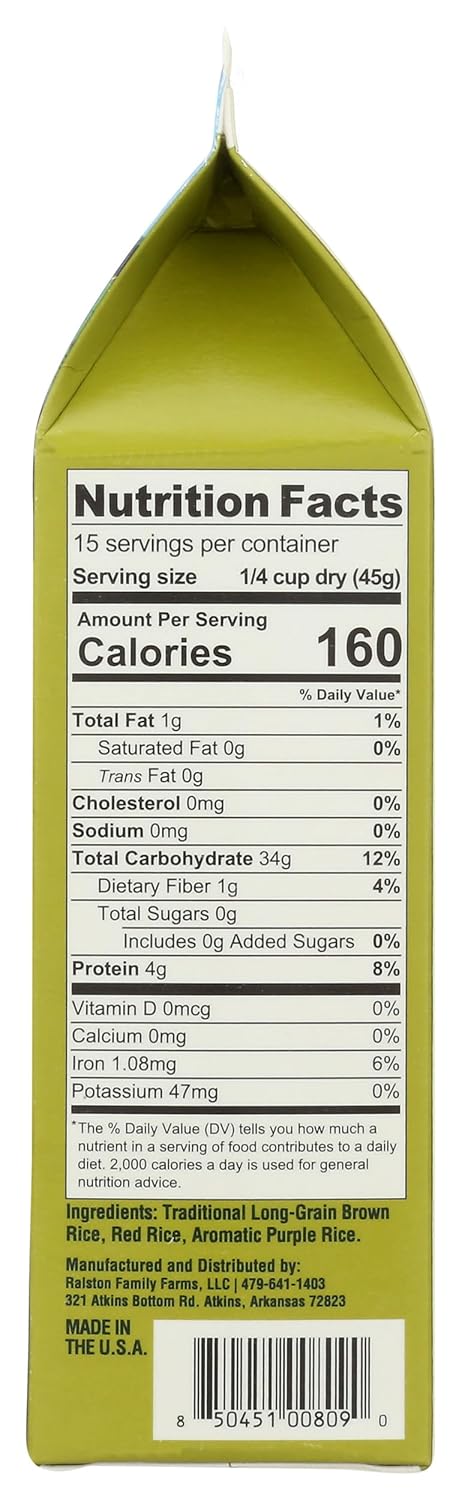 24 Ralston Family Farms, Nature's Blend Rice, Ounce