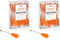 Candy Envy - Orange Caf Sugar Sticks Mini Rock Candy - 18