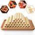HAIKISS Collagen Sausage Casing,HALAL Edible Drying Sausage Casings 19mm for Hot Dog,Breakfast